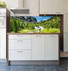 Fototapeta do kuchyn flie 180 x 60, 13388404 - Mountain view - Horsk vhled