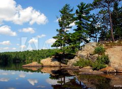 Fototapeta vliesov 100 x 73, 1371454 - scenic lake - malebn jezero