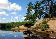 Fototapeta pltno 174 x 120, 1371454 - scenic lake