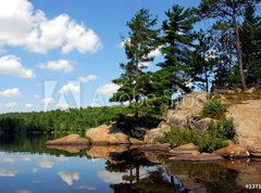Samolepka flie 270 x 200, 1371454 - scenic lake