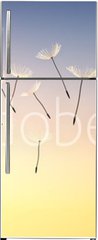 Samolepka na lednici flie 80 x 200, 137387337 - Pusteblume im Sonnenuntergang 1