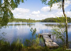 Fototapeta papr 160 x 116, 1379767 - summer lake