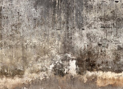 Samolepka flie 100 x 73, 138386039 - Dirty wall with broken cement plaster.