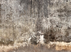 Fototapeta plátno 160 x 116, 138386039 - Dirty wall with broken cement plaster.