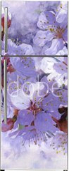 Samolepka na lednici flie 80 x 200, 139001398 - Flowering branch. Painted oil paints on canvas.