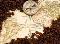 Fototapeta160 x 116  Kaffeehandel, 160 x 116 cm