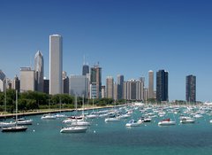 Samolepka flie 100 x 73, 14134092 - Waterfront,CHICAGO_USA