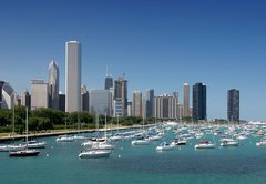 Samolepka flie 145 x 100, 14134092 - Waterfront,CHICAGO_USA