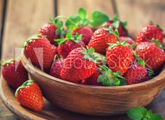 Samolepka flie 100 x 73, 141549006 - Fresh Sweet Strawberries  - erstv sladk jahody