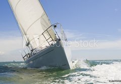 Samolepka flie 145 x 100  Sail Boat Up Close, 145 x 100 cm