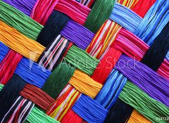 Samolepka flie 100 x 73  Embroidery threads, 100 x 73 cm