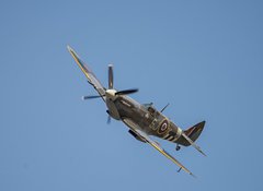 Samolepka flie 100 x 73, 149753196 - spitfire in the skies - spitfire v nebi