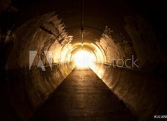 Fototapeta pltno 240 x 174, 15105040 - light at the end of the tunnel