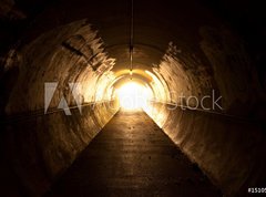 Fototapeta vliesov 270 x 200, 15105040 - light at the end of the tunnel