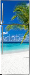 Samolepka na lednici flie 80 x 200, 151310725 - coco palm on tropical paradise island dream beach