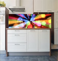 Fototapeta do kuchyn flie 180 x 60  Abstract colorful background, 180 x 60 cm