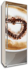 Samolepka na lednici flie 80 x 200, 15458903 - Kaffee mit Herz - Kva se srdcem