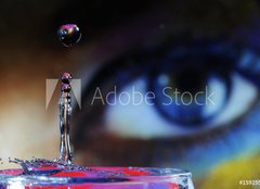 Fototapeta pltno 240 x 174, 15925592 - Wassertropfen - kapky vody