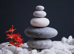 Fototapeta plátno 160 x 116, 15945118 - Stones with Reiki energy - Kameny s energií Reiki