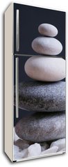 Samolepka na lednici flie 80 x 200, 15945118 - Stones with Reiki energy - Kameny s energi Reiki