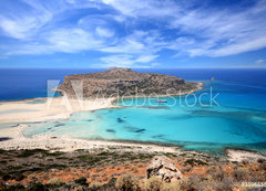 Samolepka flie 200 x 144, 159665898 - Balos lagoon