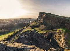 Fototapeta pltno 240 x 174, 159757582 - Ausblick vom Arthurs Seat auf Edinburgh