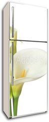 Samolepka na lednici flie 80 x 200, 16158957 - White Calla Lilies - Bl Calla Lilies