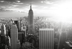 Samolepka flie 145 x 100, 16364869 - New York skyline