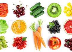 Fototapeta254 x 184  Fruits and vegetables, 254 x 184 cm