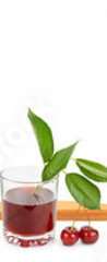 Samolepka na dvee flie 90 x 220, 165225169 - Panoramic wide collage for skinali. Fruit, drinks, healthy food. Isolated on white
