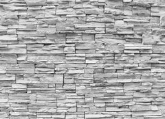 Fototapeta papr 160 x 116, 165501117 - White brick stone wall.