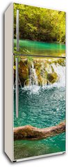 Samolepka na lednici flie 80 x 200  Plitvice lakes in Croatia, 80 x 200 cm