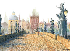 Fototapeta papr 360 x 266, 167381357 - Charles Bridge (Prague, Czech Republic)