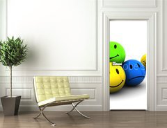 Samolepka na dveře fólie 90 x 220, 16757080 - emotions - emoce