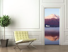 Samolepka na dvee flie 90 x 220  reflections in the mist, 90 x 220 cm