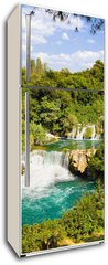 Samolepka na lednici flie 80 x 200, 16813019 - Waterfall KRKA in Croatia