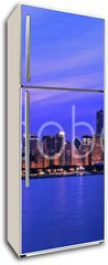 Samolepka na lednici fólie 80 x 200, 16836414 - XXL - Famous Chicago Panorama