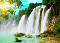 Fototapeta pltno 240 x 174, 16847906 - Detian waterfall