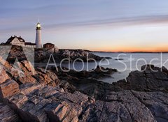 Samolepka flie 100 x 73, 16967921 - The Portland Head Light - Svtlo Portland Head Light