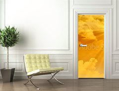 Samolepka na dvee flie 90 x 220, 16981044 - Warme Sonnenstrahlen - Tepl slunen paprsky