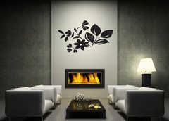 Samolepka na ze 170 x 100 cm vzor n30681199 - vector black  element of plant for design