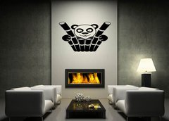 Samolepka na ze 170 x 100 cm vzor n53969978 - Panda sign.