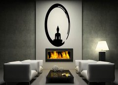 Samolepka na ze 170 x 100 cm vzor n54105427 - Enso Zen, Meditation, Buddha