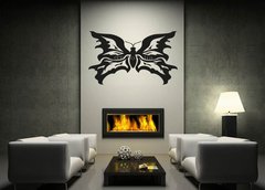 Samolepka na ze 170 x 100 cm vzor n57447335 - Black and white butterflies.Tattoo design