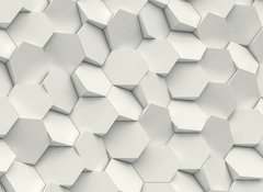 Samolepka flie 100 x 73, 171149811 - hexagon geometric background - geometrick pozad estihelnku