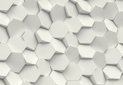 Samolepka flie 145 x 100, 171149811 - hexagon geometric background - geometrick pozad estihelnku