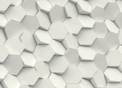 Samolepka flie 200 x 144, 171149811 - hexagon geometric background