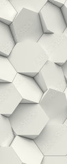 Samolepka na dvee flie 90 x 220, 171149811 - hexagon geometric background