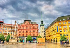 Fototapeta papr 184 x 128, 171660026 - Freedom Square, the main square of Brno in Czech Republic - Nmst svobody, hlavn nmst Brna v esk republice