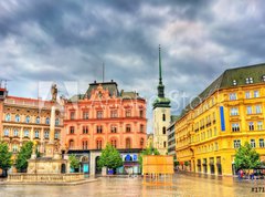 Samolepka flie 270 x 200, 171660026 - Freedom Square, the main square of Brno in Czech Republic